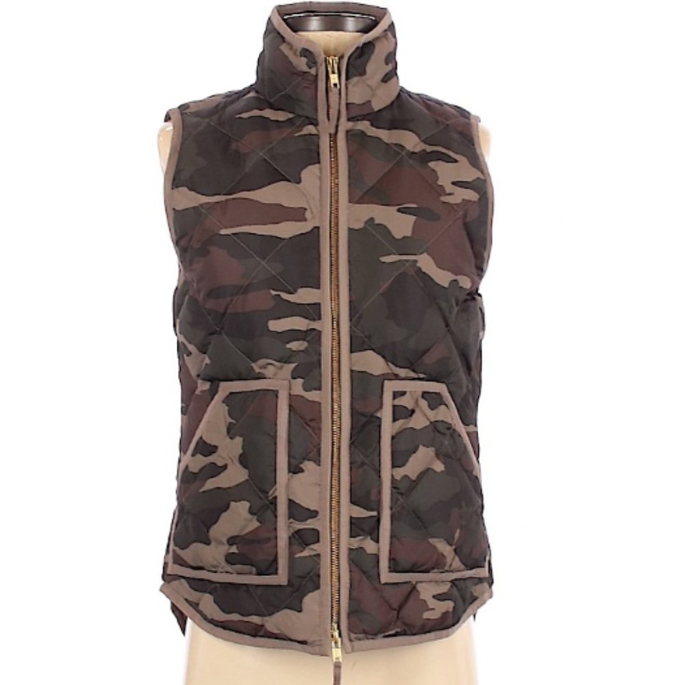 Jcrew camouflage  vest